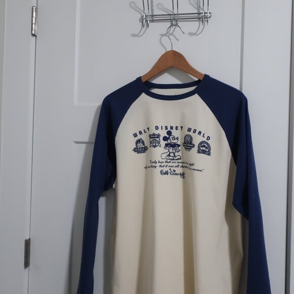 Walt Disney World Disney Icons Baseball T-shirt Adult Unisex- Large - Picture 2 of 6